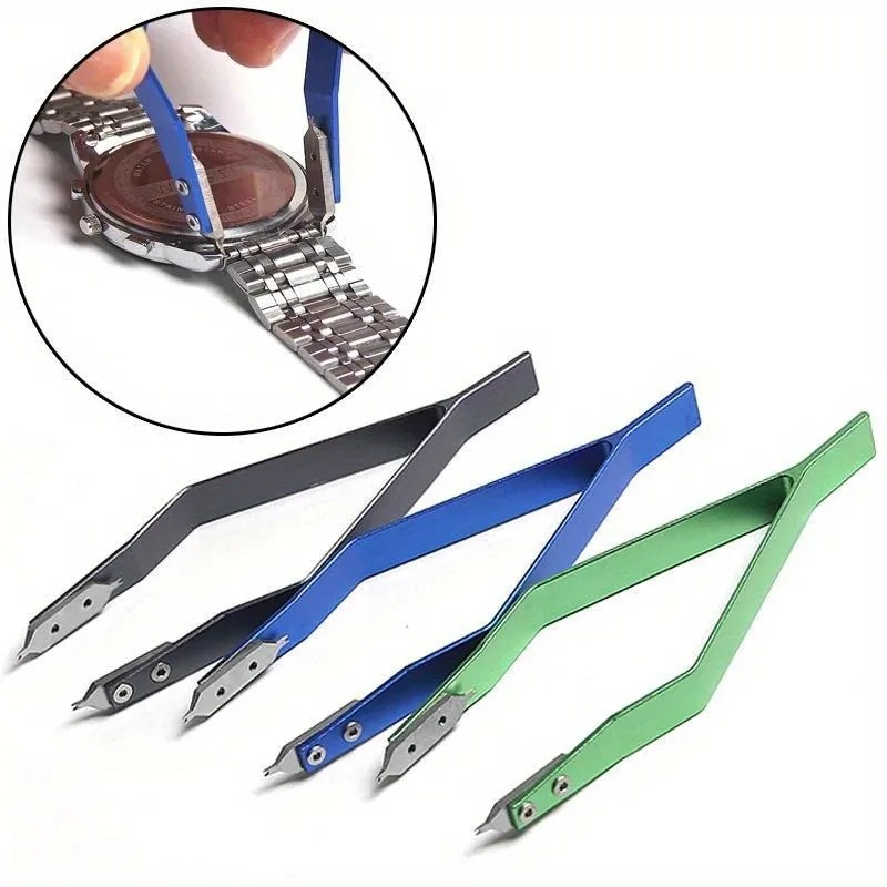Spring Bar Tool Set - Professionelle V-förmige Uhrenband-Pinzette aus Edelstahl, Präzisionswerkzeug