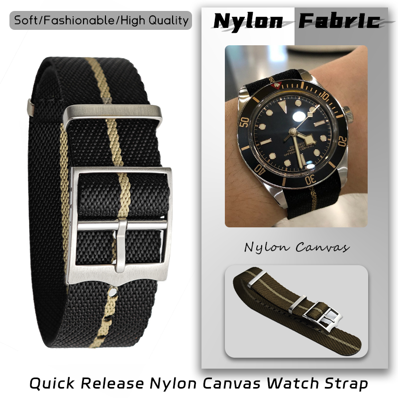 Nato Strap Nylon - Nylon-Uhrenarmband 20 mm 22 mm für