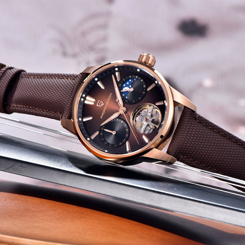 Seiko Watch Presage - PAGANI DESIGN Neue YS021 Tourbillon Mechanische