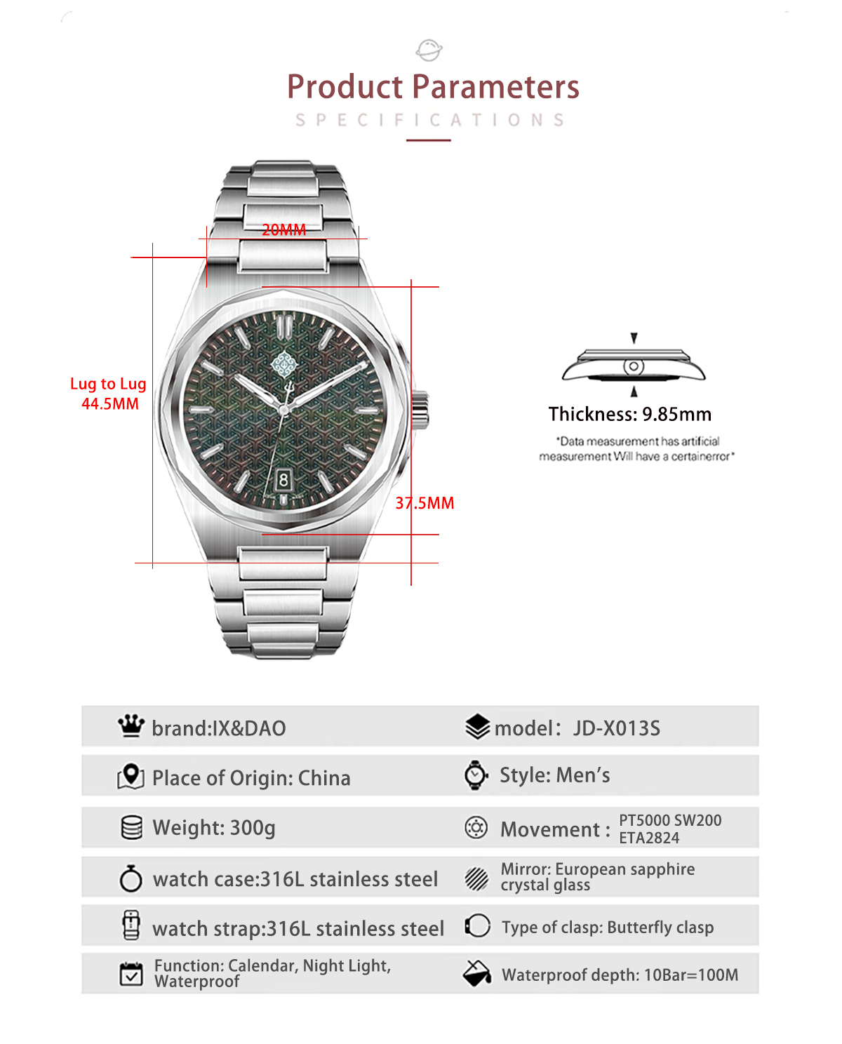 IX&DAO 2026 Neue Warrior 37mm  – Omega Watch Constellation Bewertung und Preis