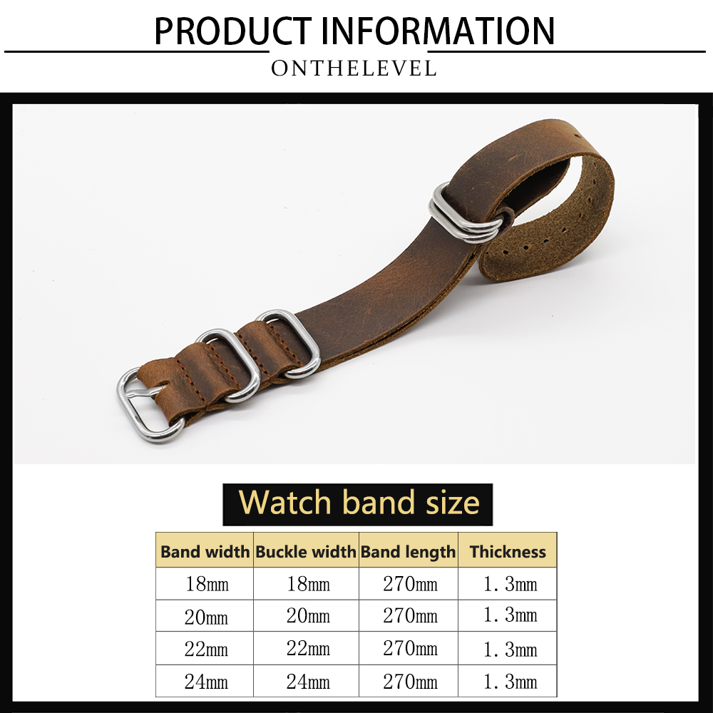 Echtes Leder Uhrenarmband 18mm – Suede Strap Watch Bewertung und Preis